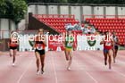 Senior girls 400 metres, English Schools Track and Field. Photo: David T. Hewitson/Sports for All Pics